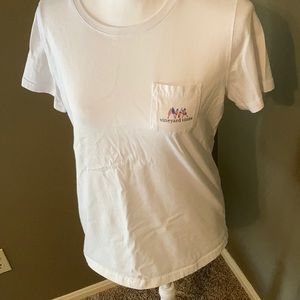 Vineyard Vines white beach tee